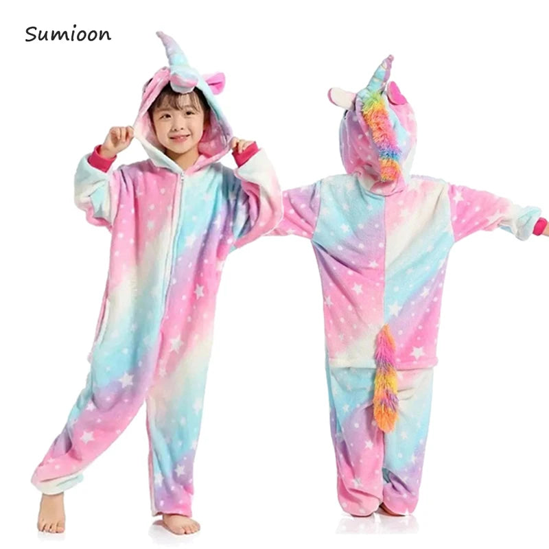 Animal  Onesies - Unicorn Wolf Dragon Cow