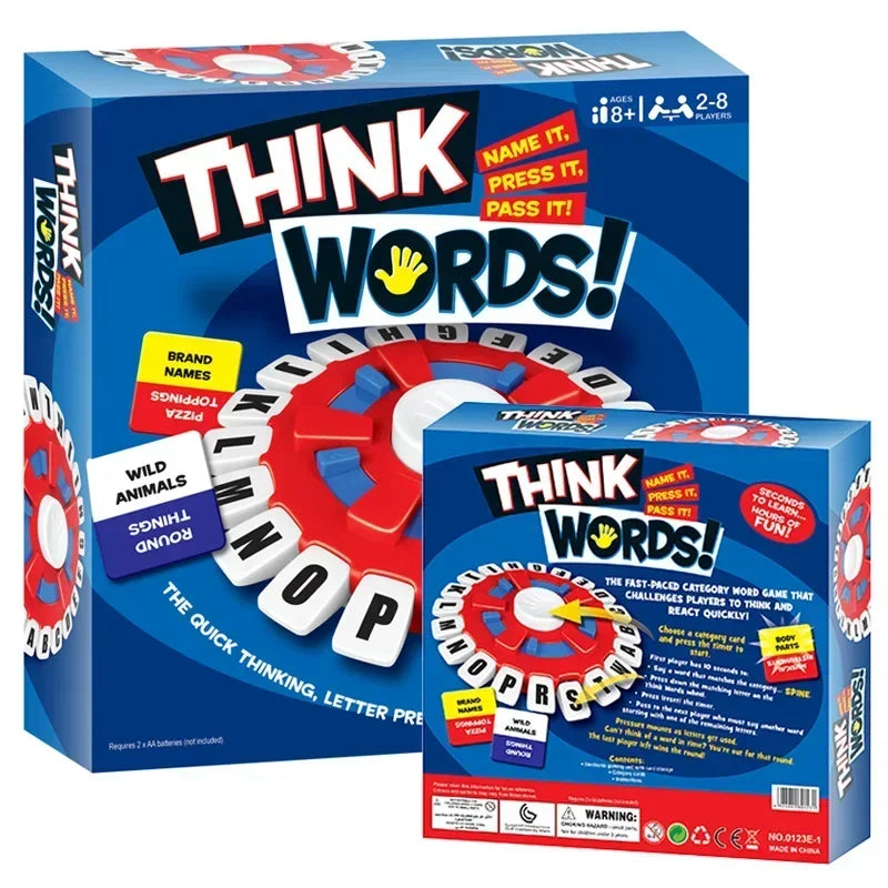 Think Fast  Board Game