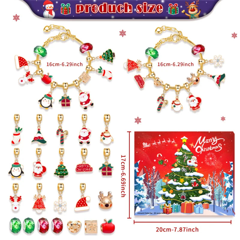 Christmas Bracelet Advent Calendar