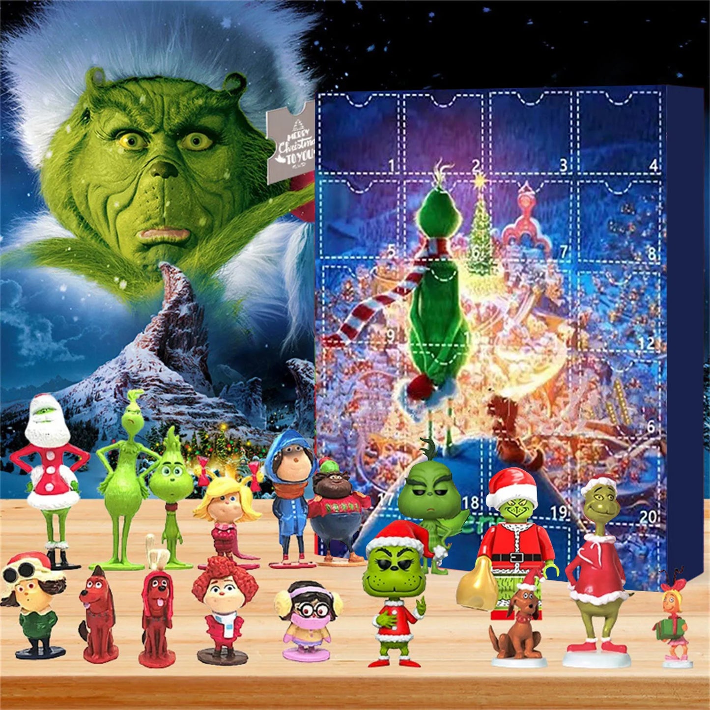 The Grinch 2025 Christmas Advent Calendar