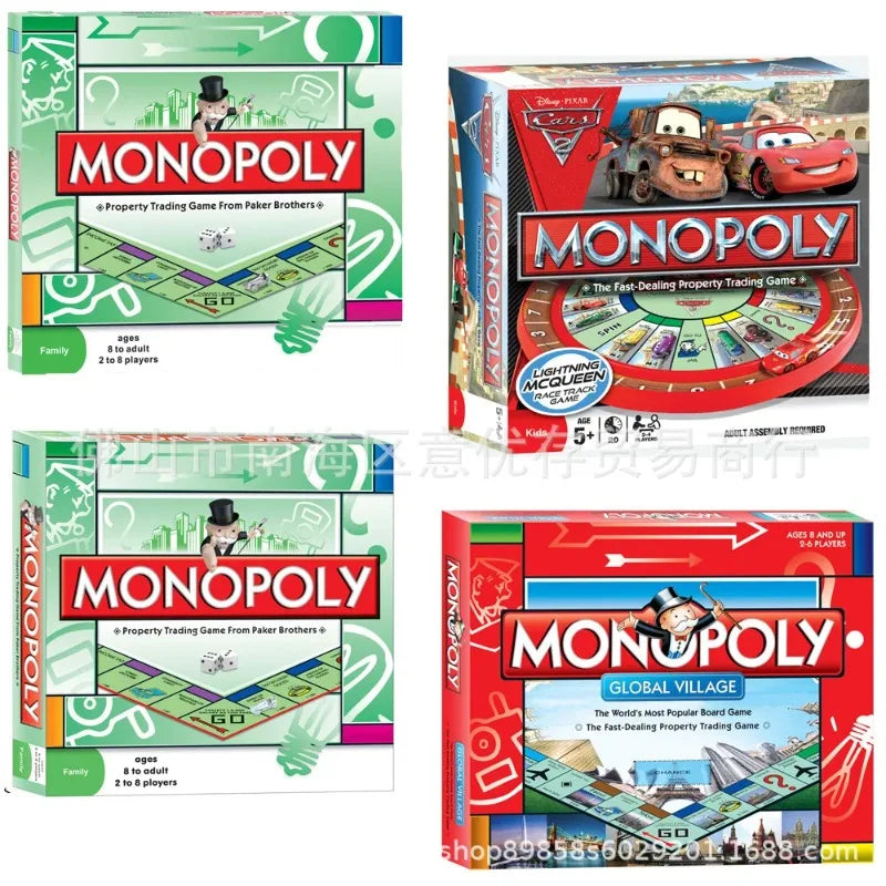 Multiple versions of Monopoly