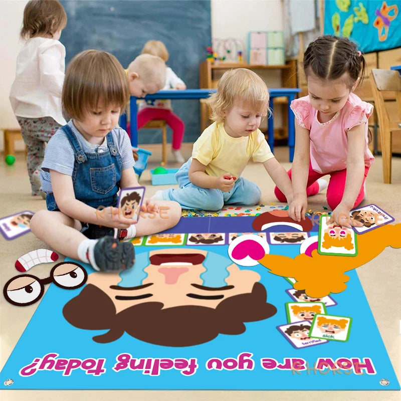 88Pcs Emotions Felt Board