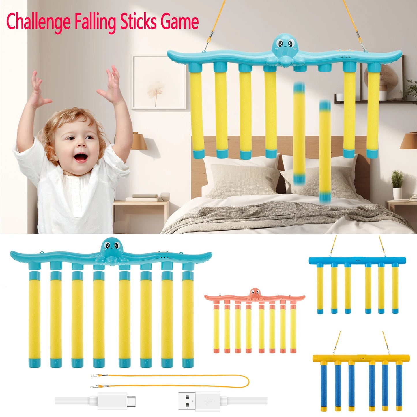Challenge Falling Sticks Game