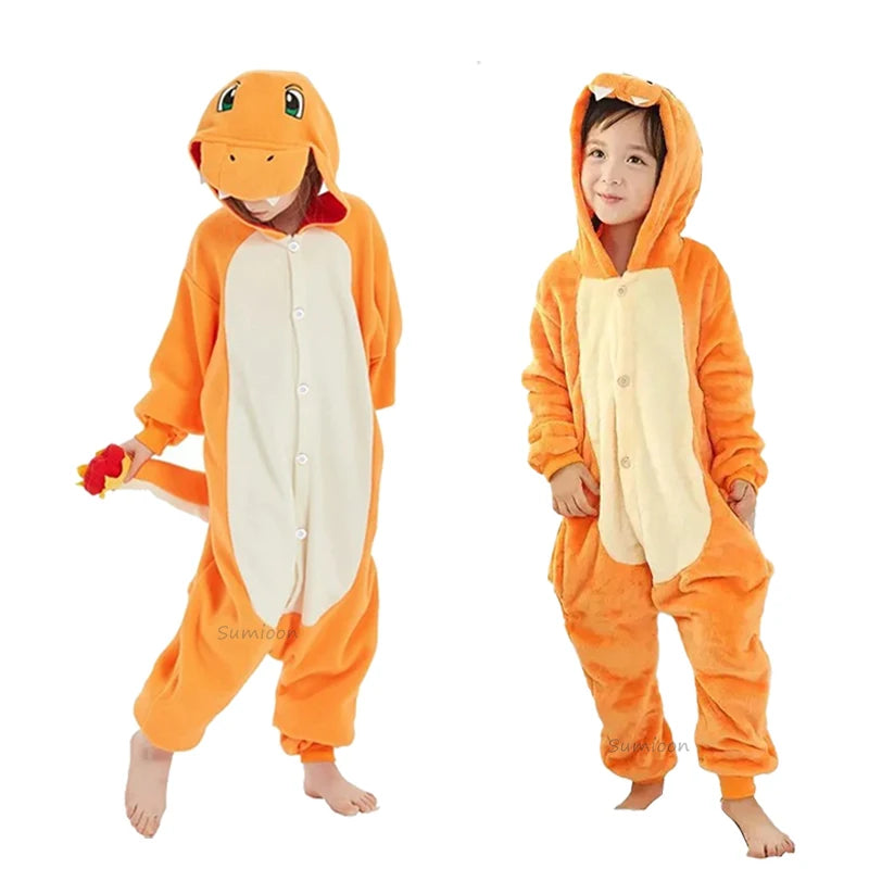 Animal  Onesies - Unicorn Wolf Dragon Cow