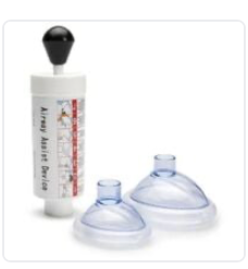 Choking Rescue Device, Portable Airway Suction Device, Professional Choking First Aid Device, with Storage Bag, Black