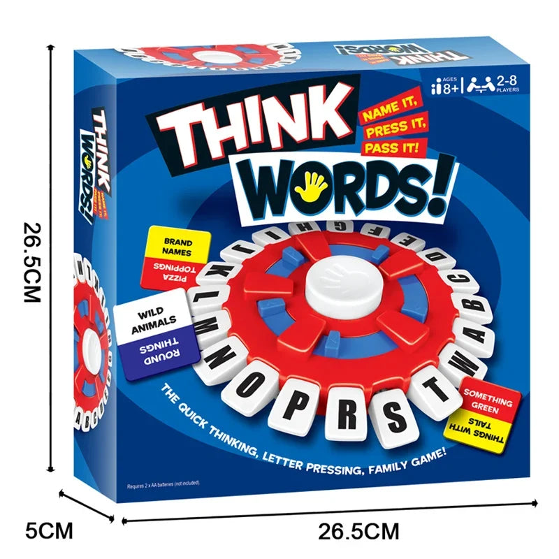 Think Fast  Board Game