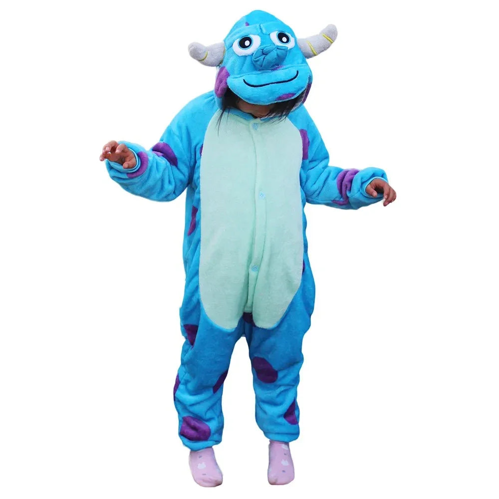 Animal  Onesies - Unicorn Wolf Dragon Cow
