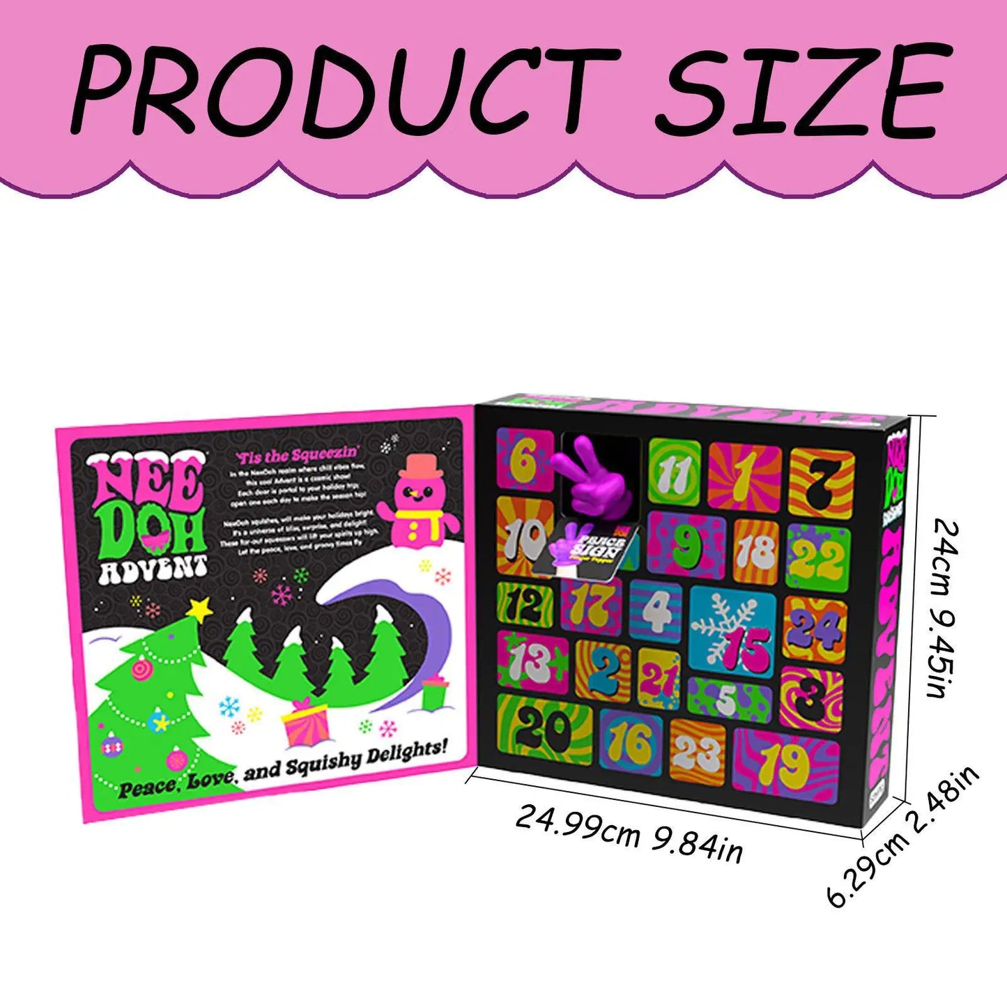 NeedDoh Squishy Advent Calendar