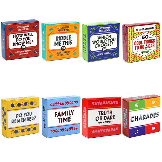 After Dinner Amusements Card Game