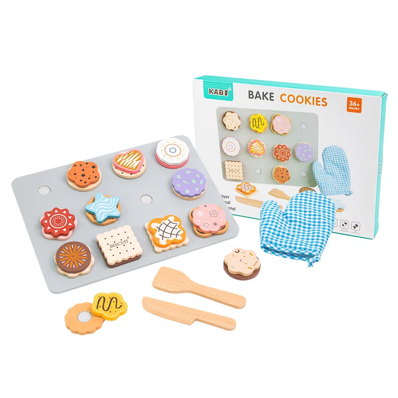 Montessori Wooden Kitchen Pretend Play
