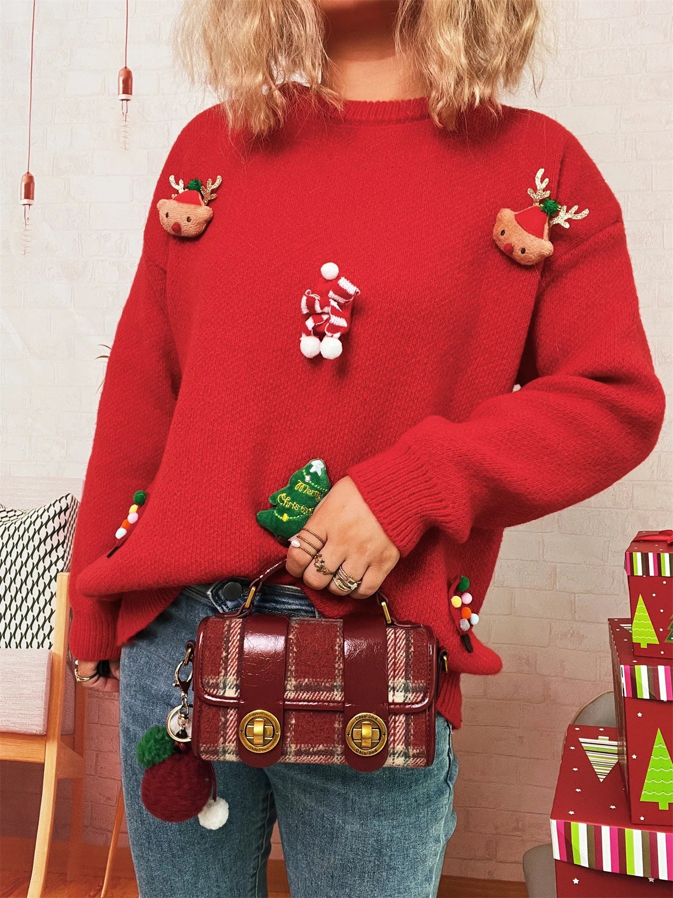 Christmas Popping Sweater