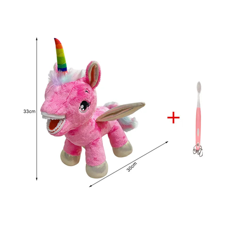 Dental Plush Toys With Teeth and Toothbrush
