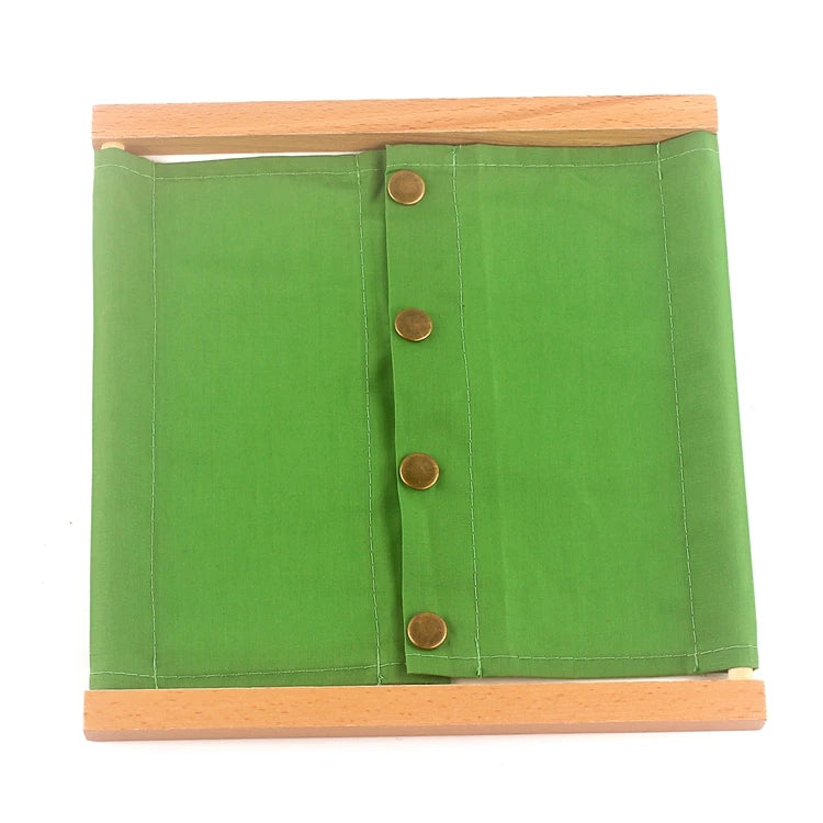 Montessori Clothing Dressing Frame, Tie, Lace, Zipper and Hooks