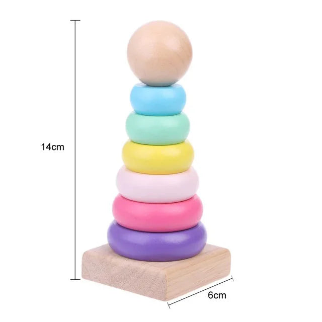 Montessori 3D Wooden Puzzles Early Learning Baby Educational Games
