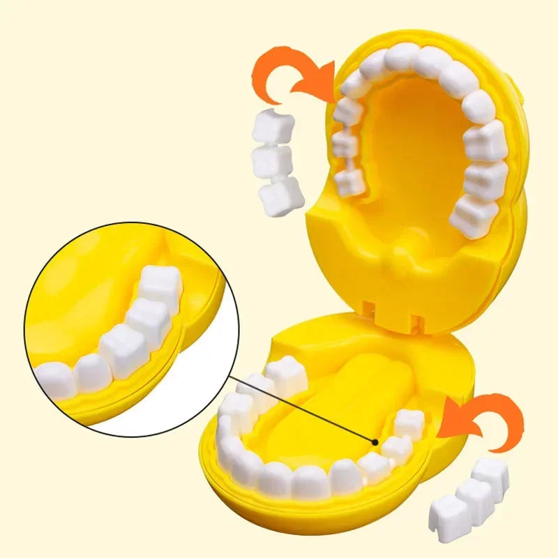 Simulation Dentist Check Brush Teeth