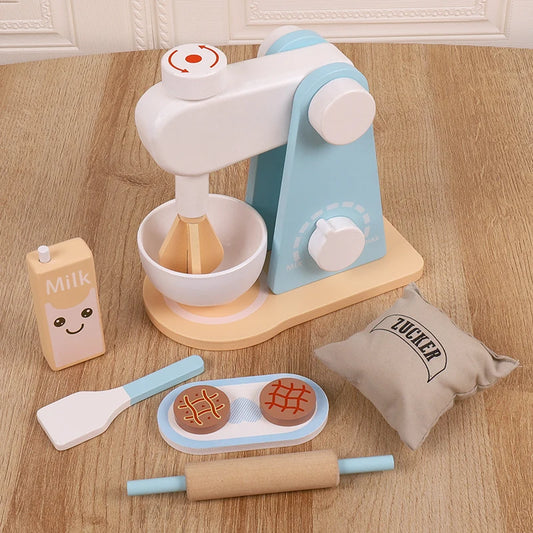 Wooden Kitchen  Food Mixer