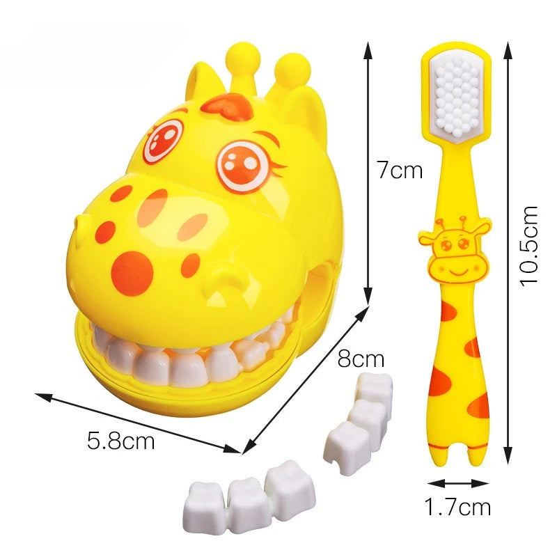 Simulation Dentist Check Brush Teeth