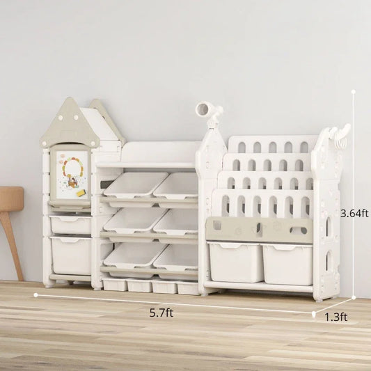 Montessori Bookshelf and Storage Organiser