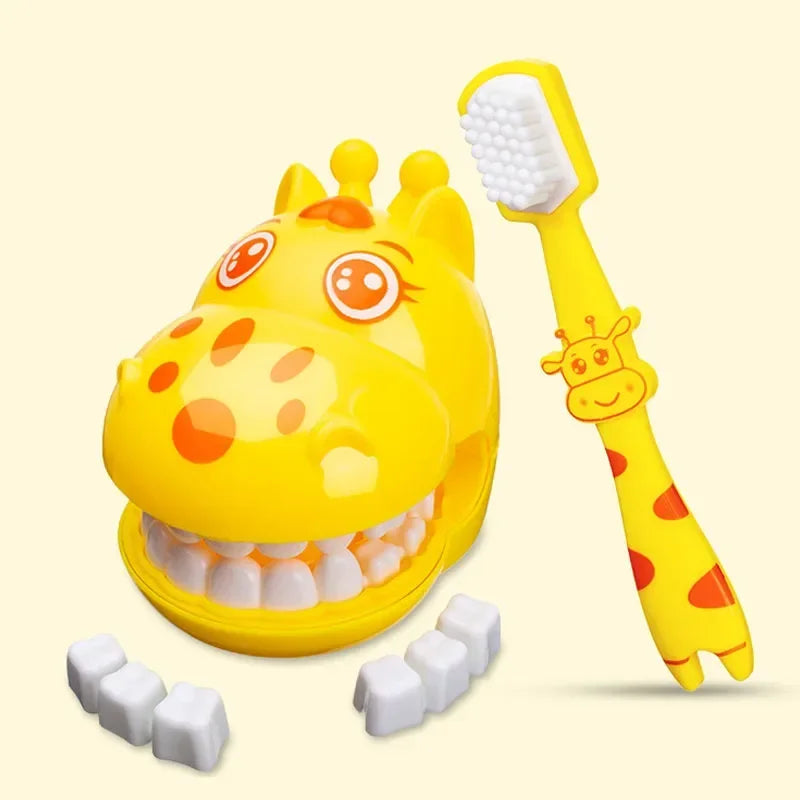 Simulation Dentist Check Brush Teeth