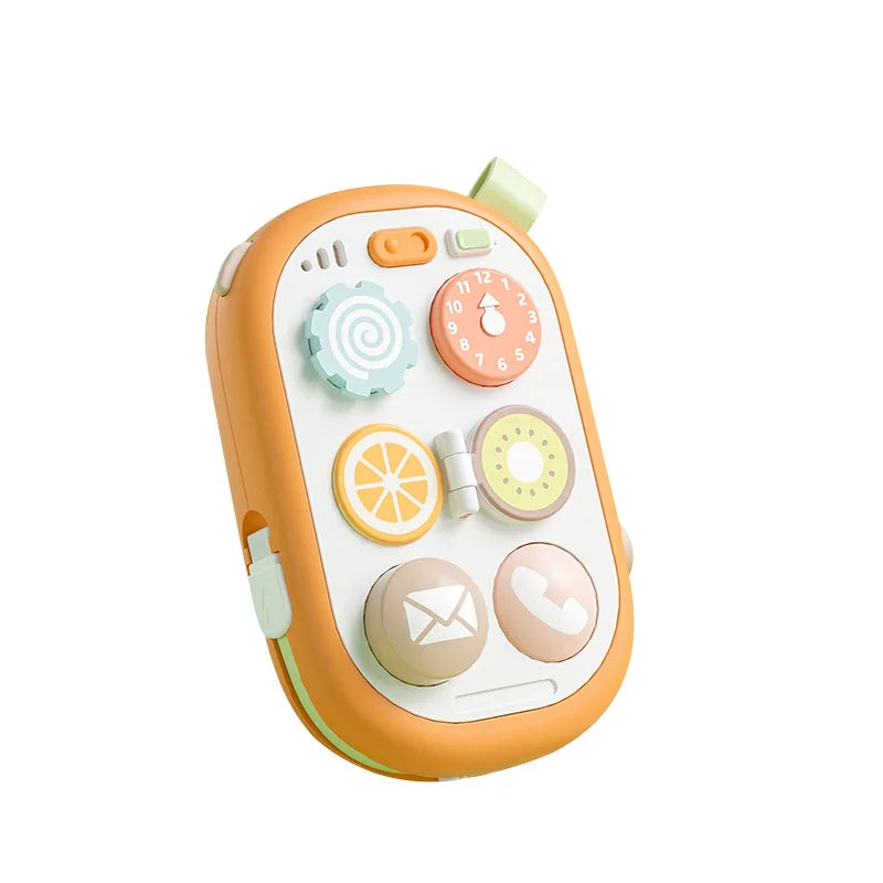 Montessori Activity Cube Baby Toys 6 in 1 Multipurpose Busy Cube Toddler Travel Toy Sensory Busy Board Educational Learning Toys
