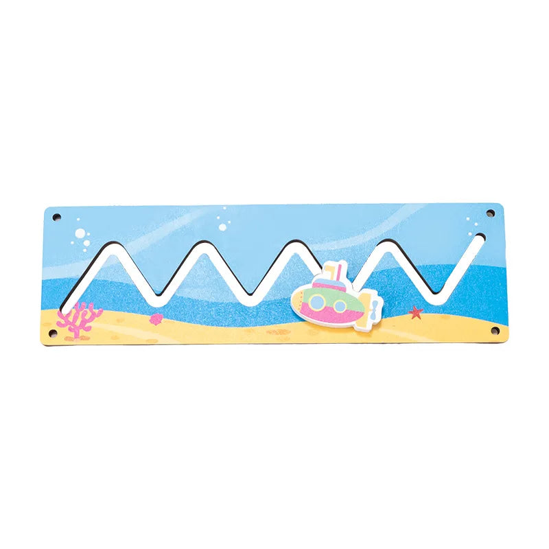 Montessori Basic Skills Learning Busy Board Accessories