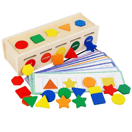 Montessori Shape Sorting Box
