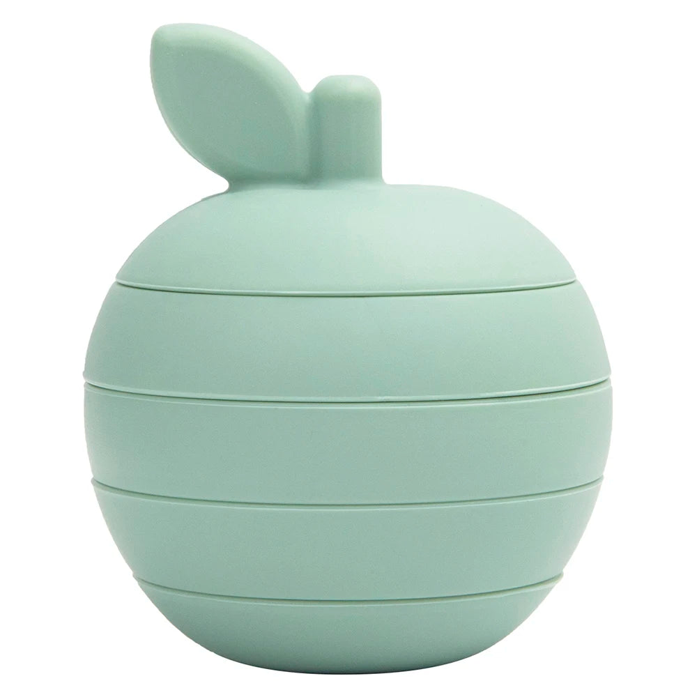 1Set Soft  Silicone Stacking Blocks Baby