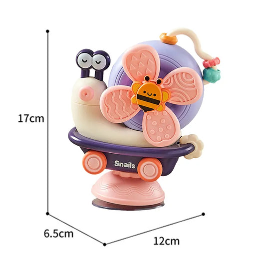 Suction Cup Spinner Toys For Boys Girls Sensory Fine Motor Infant Travel Toys Montessori For Babies 6-12-18 Months Xmas Gifts