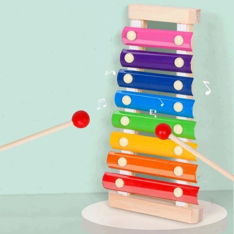 Montessori 3D Wooden Puzzles Early Learning Baby Educational Games
