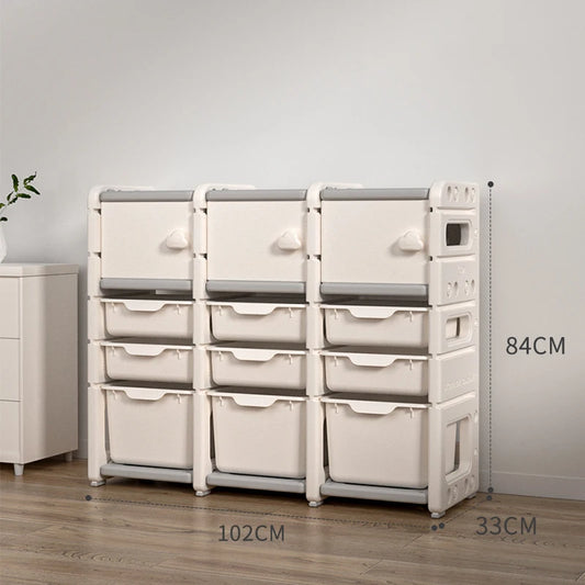 Large Capacity Combination Children's Storage Cabinets