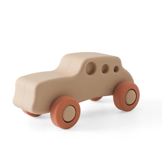 Montessori Baby Silicone Car - 0 12 Months