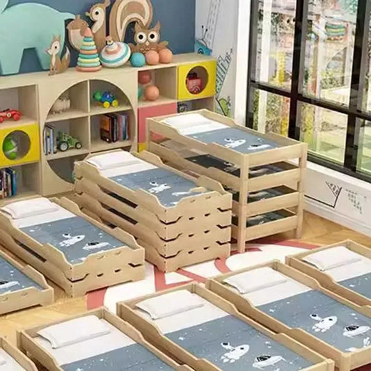 Modern Childrens Stackable Nap Beds
