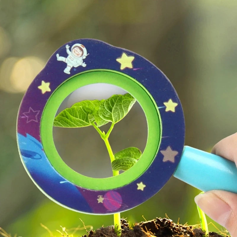 Wooden Handheld  Magnifying Glass