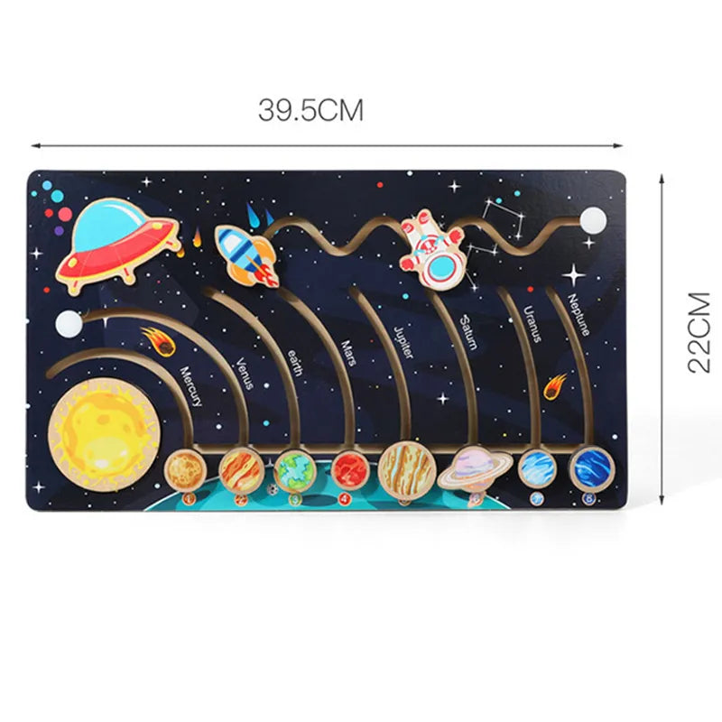 Montessori Basic Skills Learning Busy Board Accessories