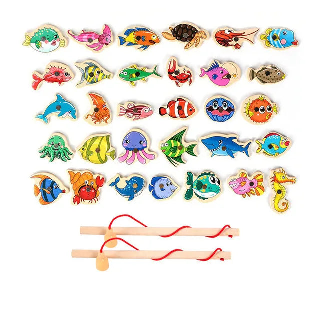 Montessori 3D Wooden Puzzles Early Learning Baby Educational Games